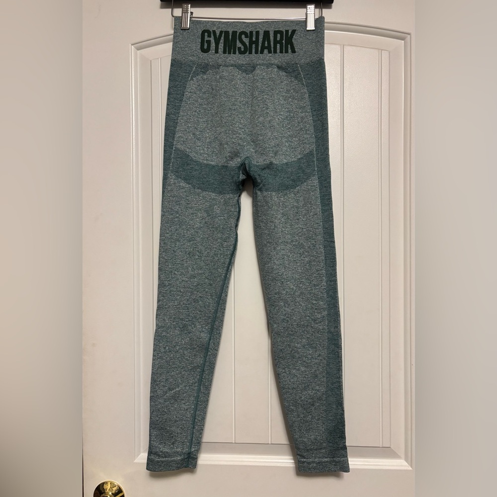 Gymshark Flex High Waisted Leggings Forest Green MEDIUM
